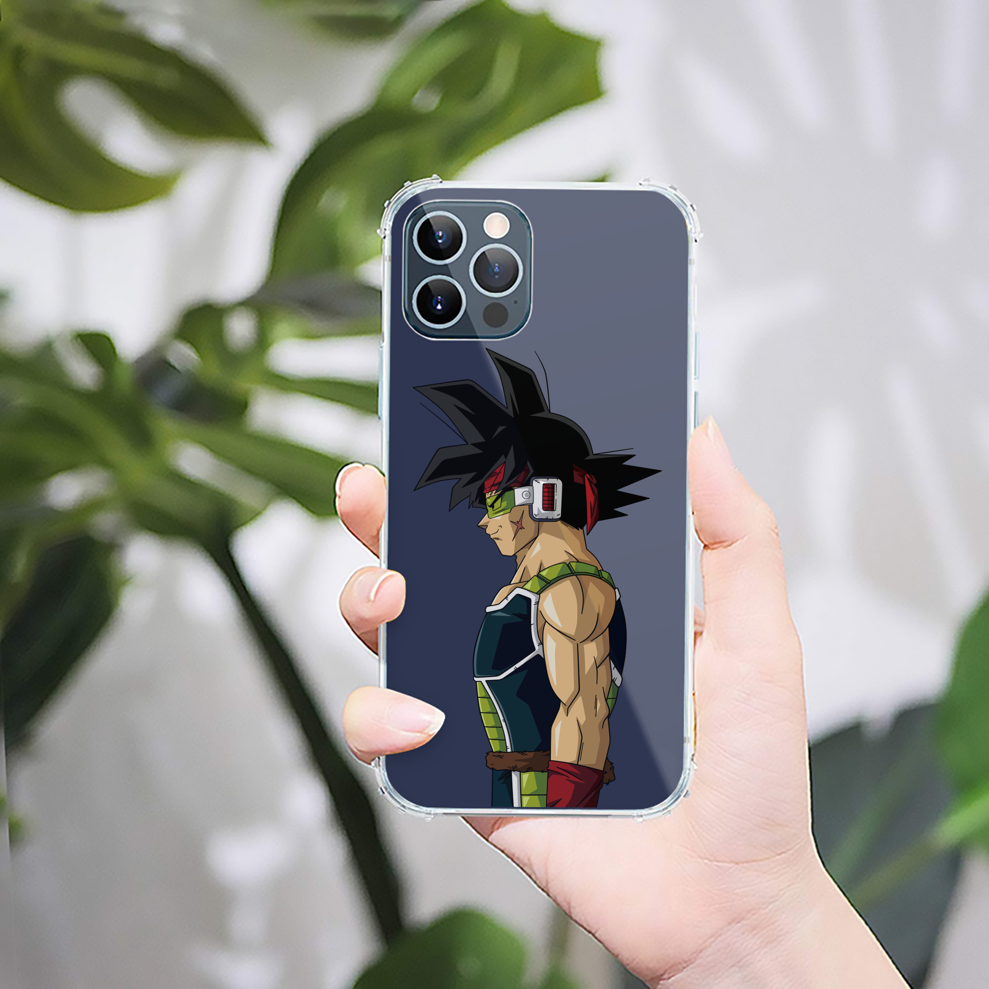 （画像用） ドラゴンボール バーダック DRAGON BALL Burdock 【iPhone 12シリーズ対応】透明スマホケース（クリアソフトケース）